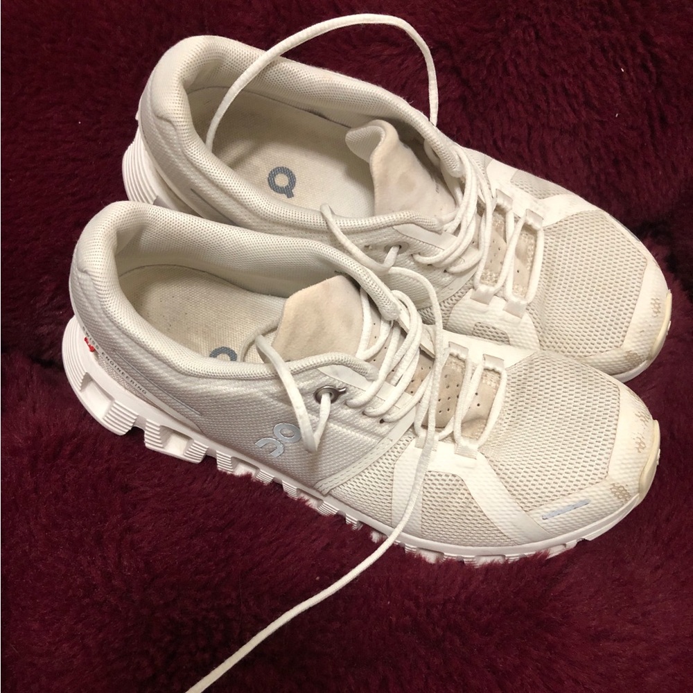 On Running, On Cloud All-White Women's Athletic Sneakers Size 6
